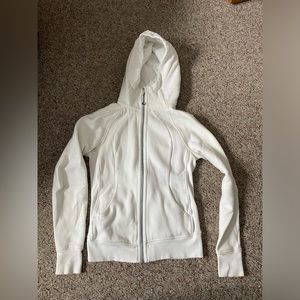 Lululemon Scuba Hoodie White Size 6